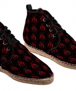 EOP 005 Mens Hi Top Espadrilles