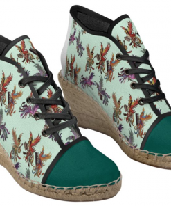 KP Mint Womens Wedge Espadrilles